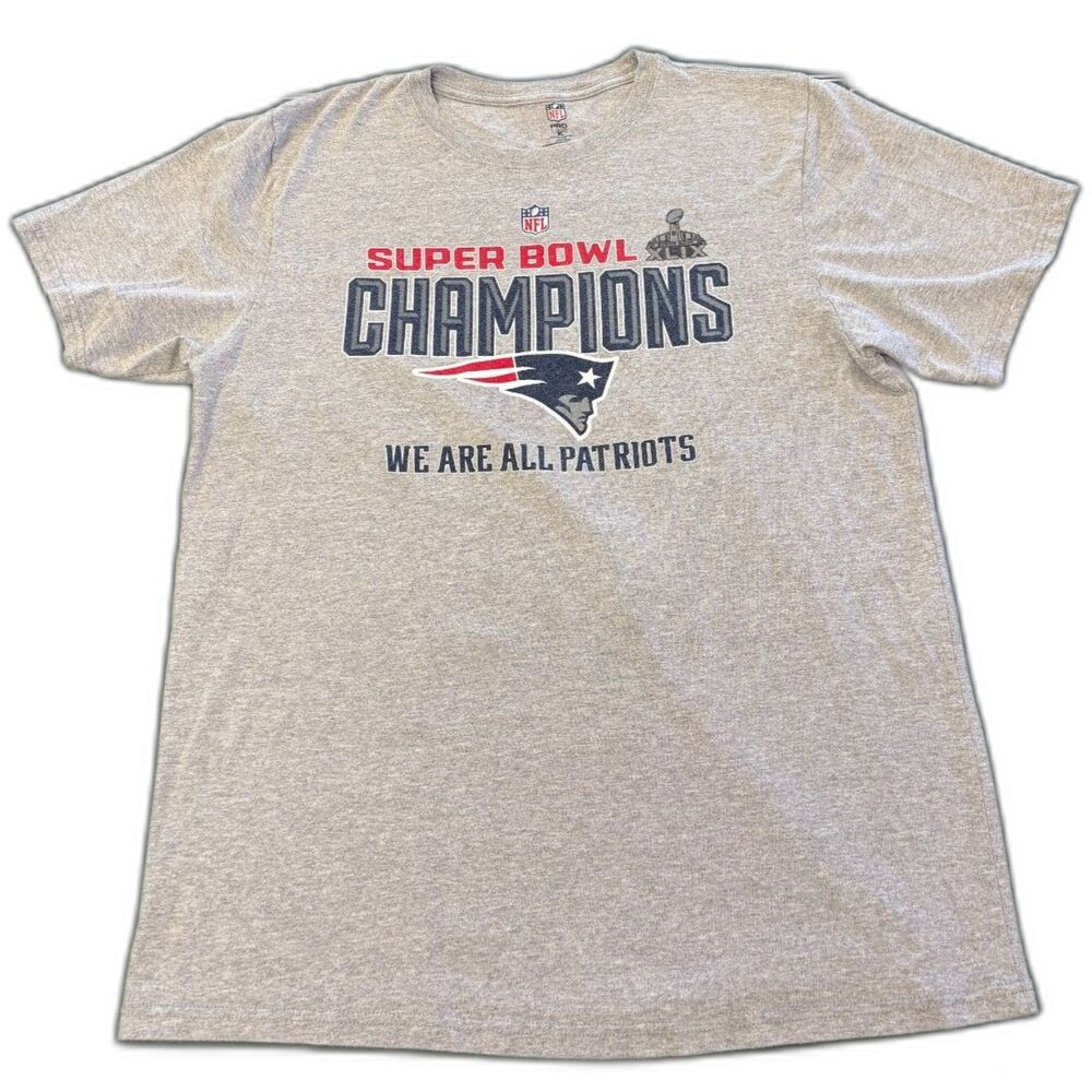 New England Patriots Super Bowl XLIX Champions Tee